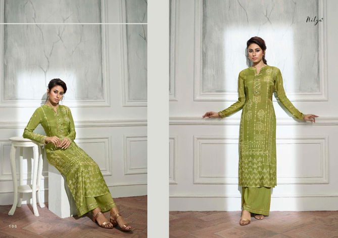 Lt Bandhni Designer Latest Ethnic Party Wear Long Kurti Bottam collection